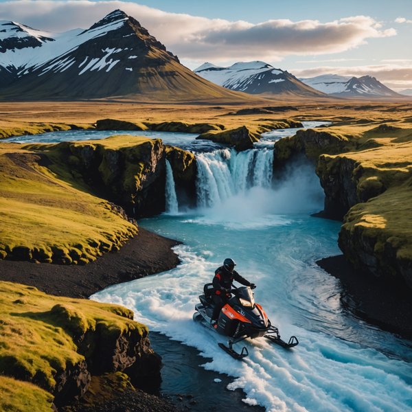 Comment organiser des vacances en Islande avec des excursions en motoneige et des bains dans des sources chaudes?